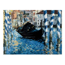 Le Grand Canal à Venise - Edouard Manet Post Card