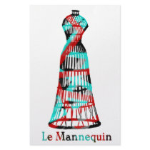 Le Mannequin stationery by CannibalCouture Le Mannequin stationery