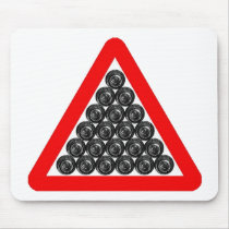 Le Mans Beer Sign Mouse Mat
