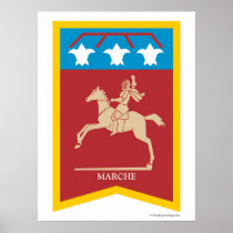 Le Marche Italy Region Poster