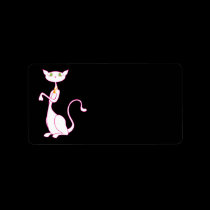 Le Meow Blanc Address Labels labels