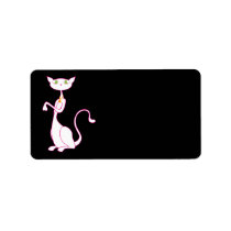 Le Meow Blanc Address Labels