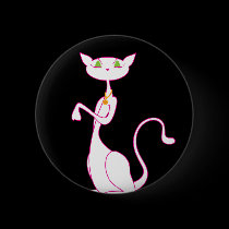 Le Meow Blanc Buttons buttons