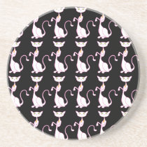 Le Meow Blanc Coaster coasters
