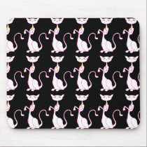 Le Meow Blanc Mousepad mousepads