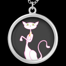 Le Meow Blanc Necklace necklaces