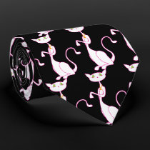 Le Meow Blanc Tie ties