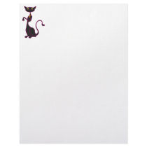 Le Meow Noir Letterhead