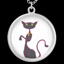 Le Meow Noir Necklace necklaces
