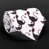 Le Meow Noir Tie ties