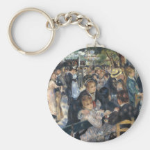 Le Moulin de la Galette Keychain