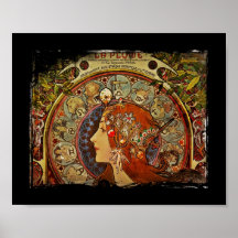 Le Plume Portrait Print