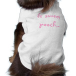* Le pooch - Poodle Pet Ribbed Tank Clothing * pet clothing