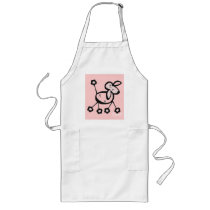 * Le Pooch White/Black/Pink - Apron *