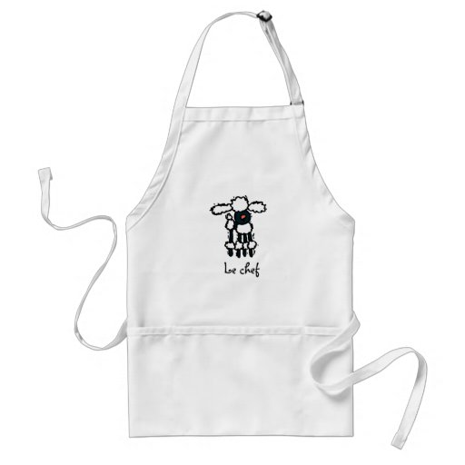 Le Poodle Chef apron