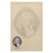 Le Portrait Du Vampire Gothic Stationery