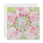 le printemps change of address card invitation