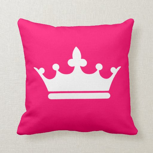 Le Vogue Crown ~ Throw Pillow Zazzle