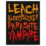 Leach, Bloodsucker, Parasite, Vampire Full Color Flyer
