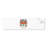 Leach Coat of Arms (Family Crest) Bumper Sticker