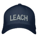 LEACH Flex Fit Embroidered embroidered hats by mattstahley LEACH Flex Fit Embroidered embroidered hats