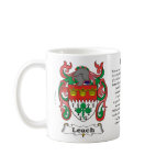 Leach, the origin, meaning and the crest mugs