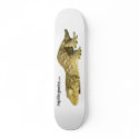 Leachie Board - naked skateboards by reptilegeeks Leachie Board - naked skateboards
