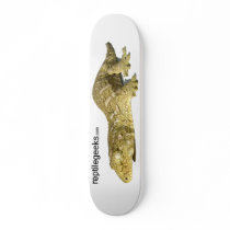 Leachie Board - white skateboards by reptilegeeks Leachie Board - white skateboards