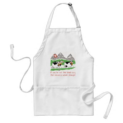 Cow Apron