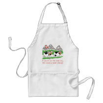 Lead Cow Apron