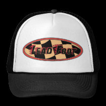 "Lead Foot" trucker hat hats