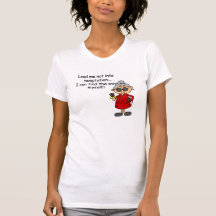 Lead Me Not Into Temptation Humor T-shirt