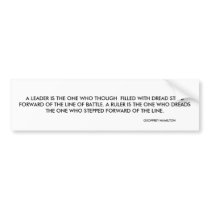 LEAD OR FOLLOW BUMPER STICKER