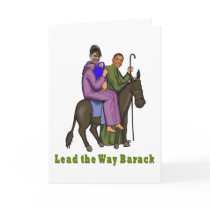 Lead the Way Barack Holiday Card