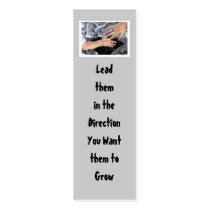 Lead them in the Direction You Want them to Grow business cards by SherryHolderHunt Lead them in the Direction You Want them to Grow business cards