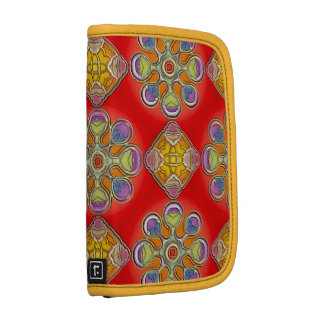 Leaded Glass Style Abstract Pattern Planner