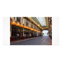 Leadenhall Market London Customised Photo Card