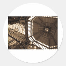 Leadenhall Market london Round Stickers