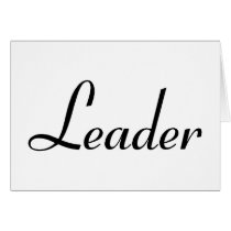 Leader cards