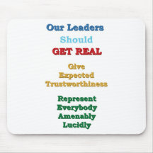 Leaders GET REAL Mousepad