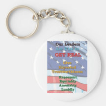 Leaders wise to GET REAL Key Chain