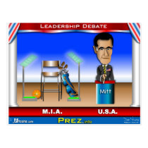 Leadership Debate postcards