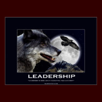 Leadership Motivational Poster posters
