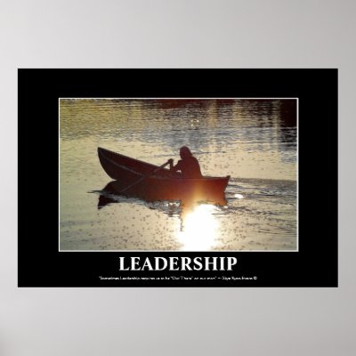 Leadership Motivational Posters on Leadership Rowing Motivational Art Poster From Zazzle Com