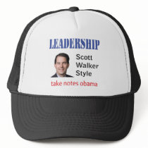 Leadership: Scott Walker style Trucker Hat