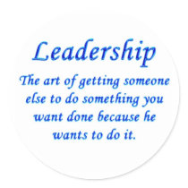 Leadership Round Stickers