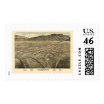 Leadville, CO Panoramic Map - 1879 postage