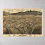 Leadville Colorado 1879 Panoramic Map posters