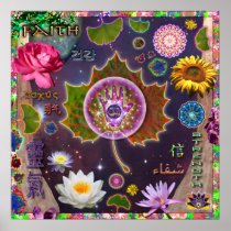 Leaf 4 Healing Poster