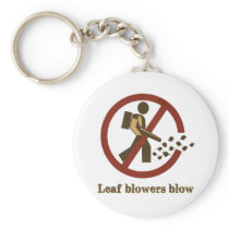 leaf blowers blow key chain